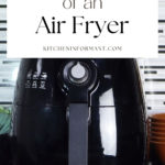 Graphic for Pinterest of Disadvantages of Air Fryers.