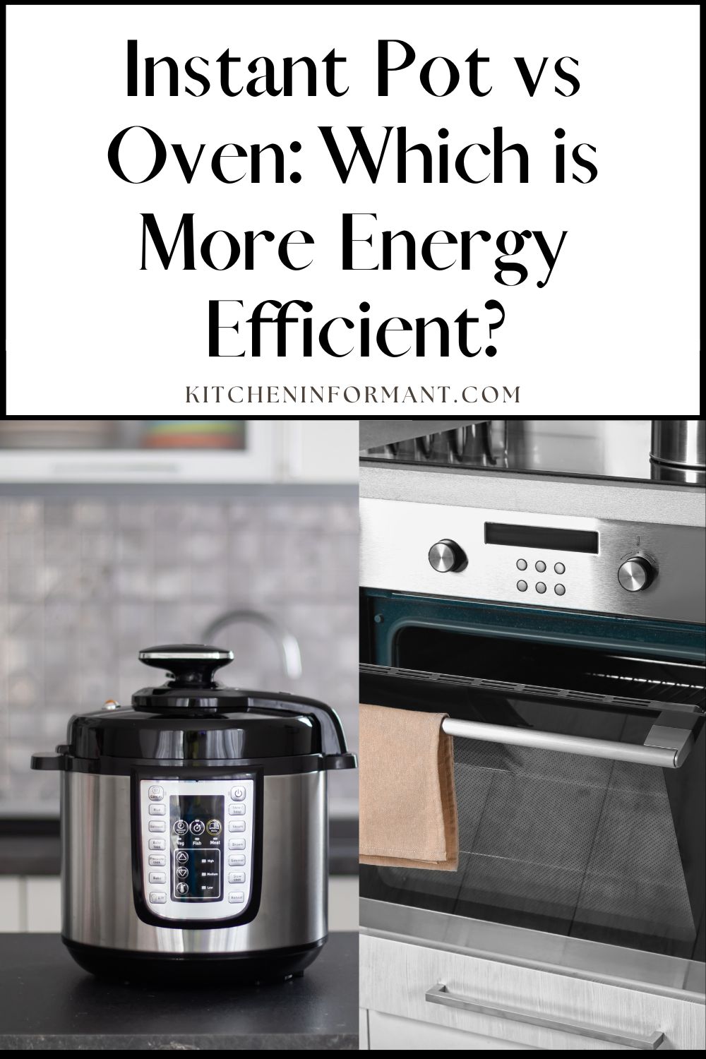 Instant Pot vs Oven Which is More Energy Efficient?