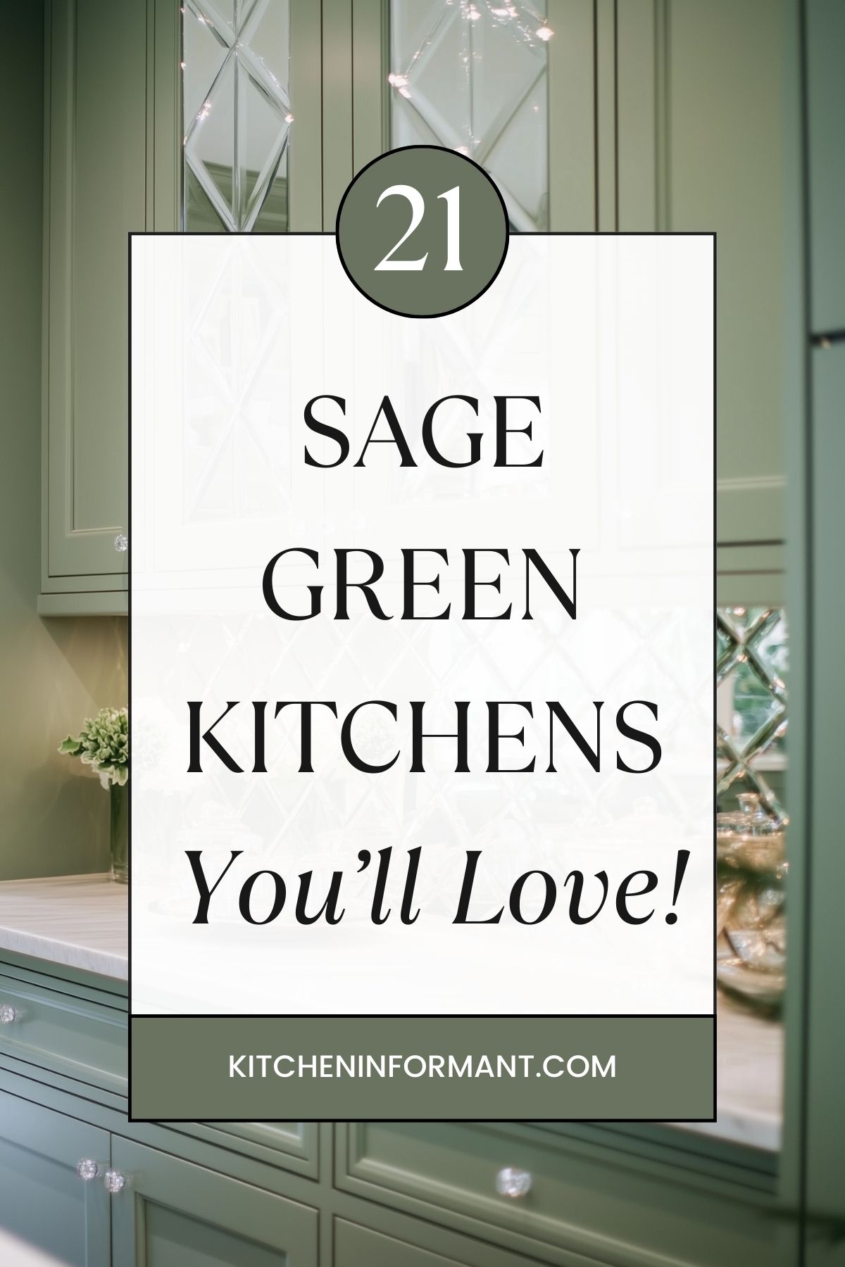 Sage Green Kitchens Graphic.