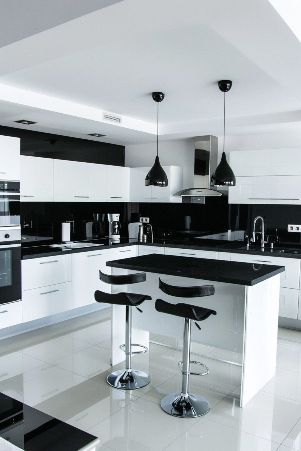 The Timeless Appeal of Black and White Kitchens - Kitchen Informant