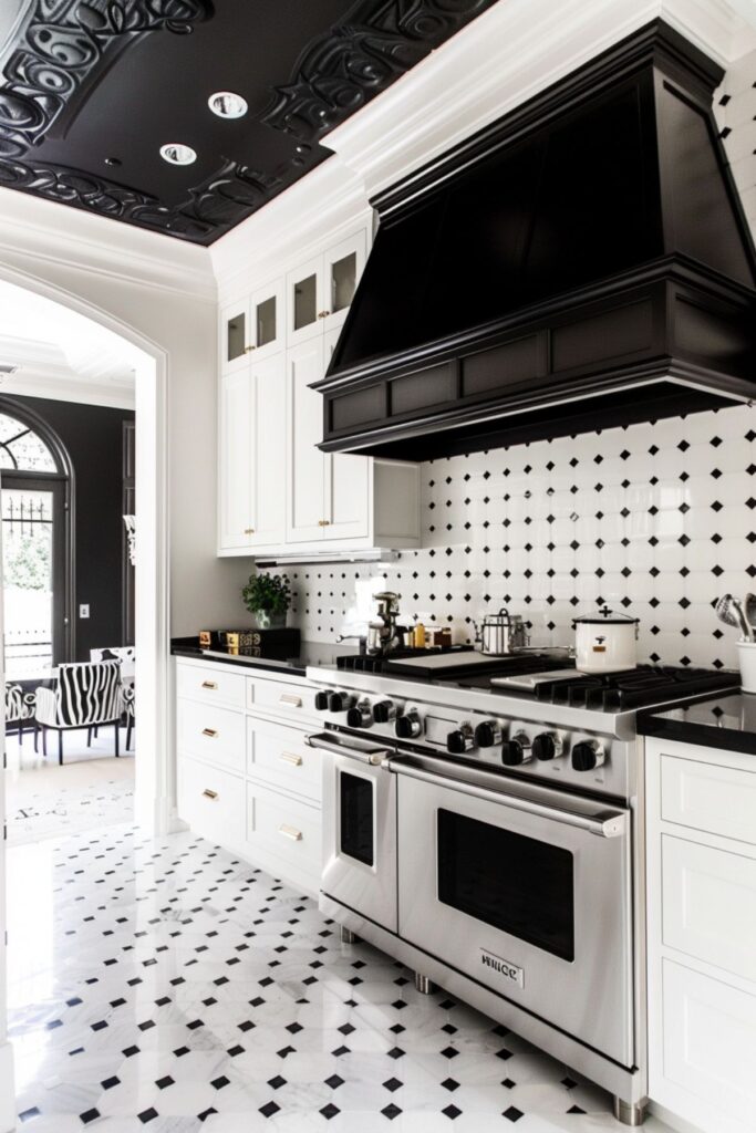 The Timeless Appeal of Black and White Kitchens - Kitchen Informant