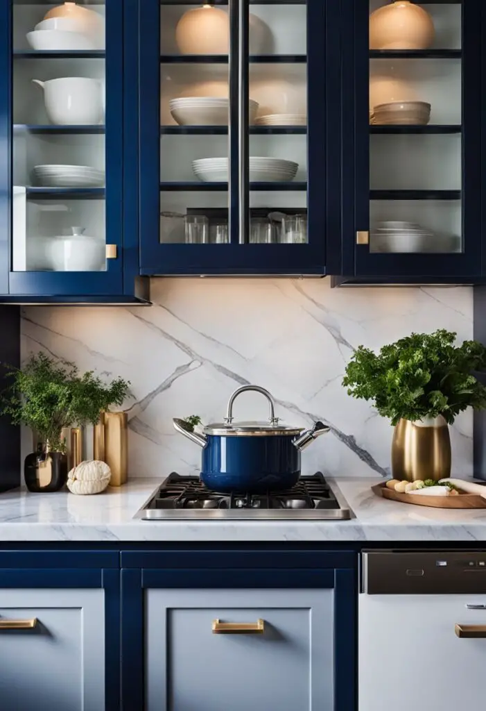 The Navy Blue Kitchen: Tradition Meets Trend - Kitchen Informant