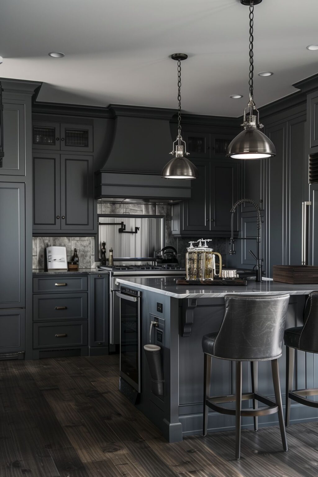 Moody Gray Kitchens: A Cozy and Inviting Trend for Your Home - Kitchen ...