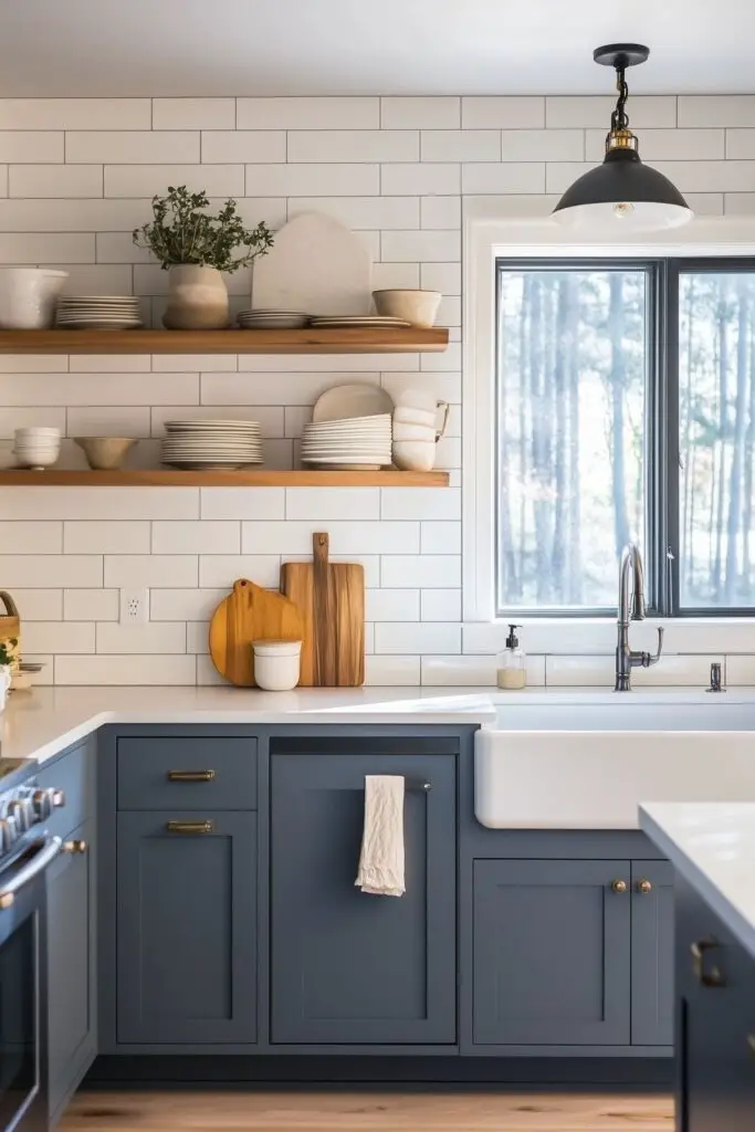 Blue Gray Kitchen Cabinets: A Stylish Choice for Modern Homes - Kitchen ...