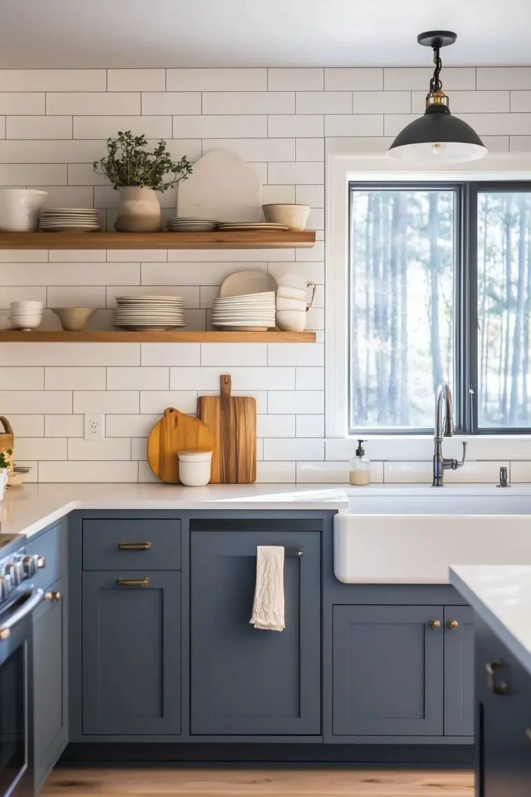 Blue Gray Kitchen Cabinets: A Stylish Choice for Modern Homes - Kitchen ...