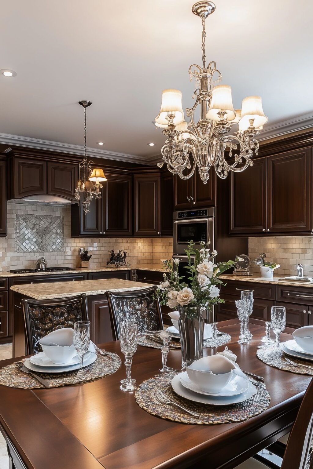 Kitchens With Dark Brown Cabinets - Kitchen Informant