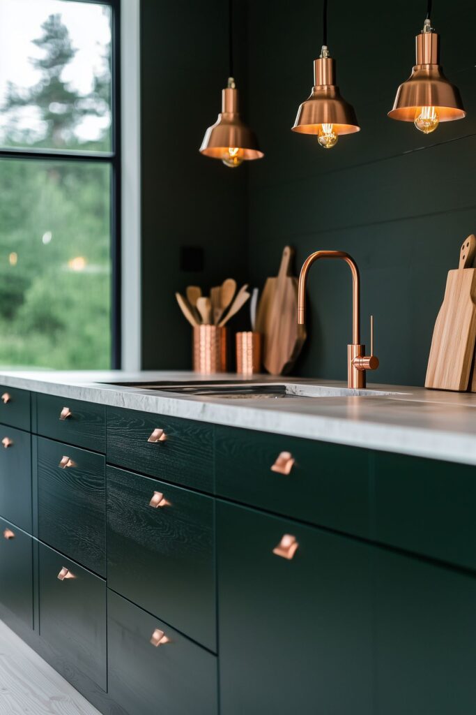 25 Moody Green Kitchens for a Cozy Aesthetic - Kitchen Informant