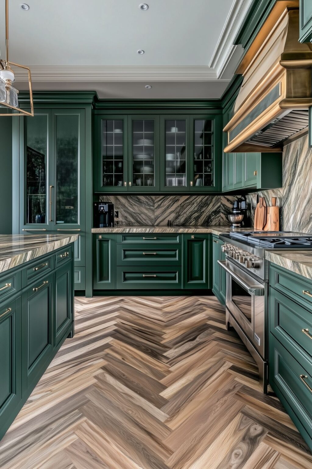25 Moody Green Kitchens for a Cozy Aesthetic - Kitchen Informant