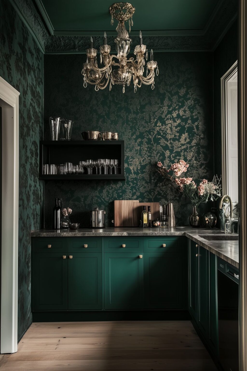 25 Moody Green Kitchens for a Cozy Aesthetic - Kitchen Informant