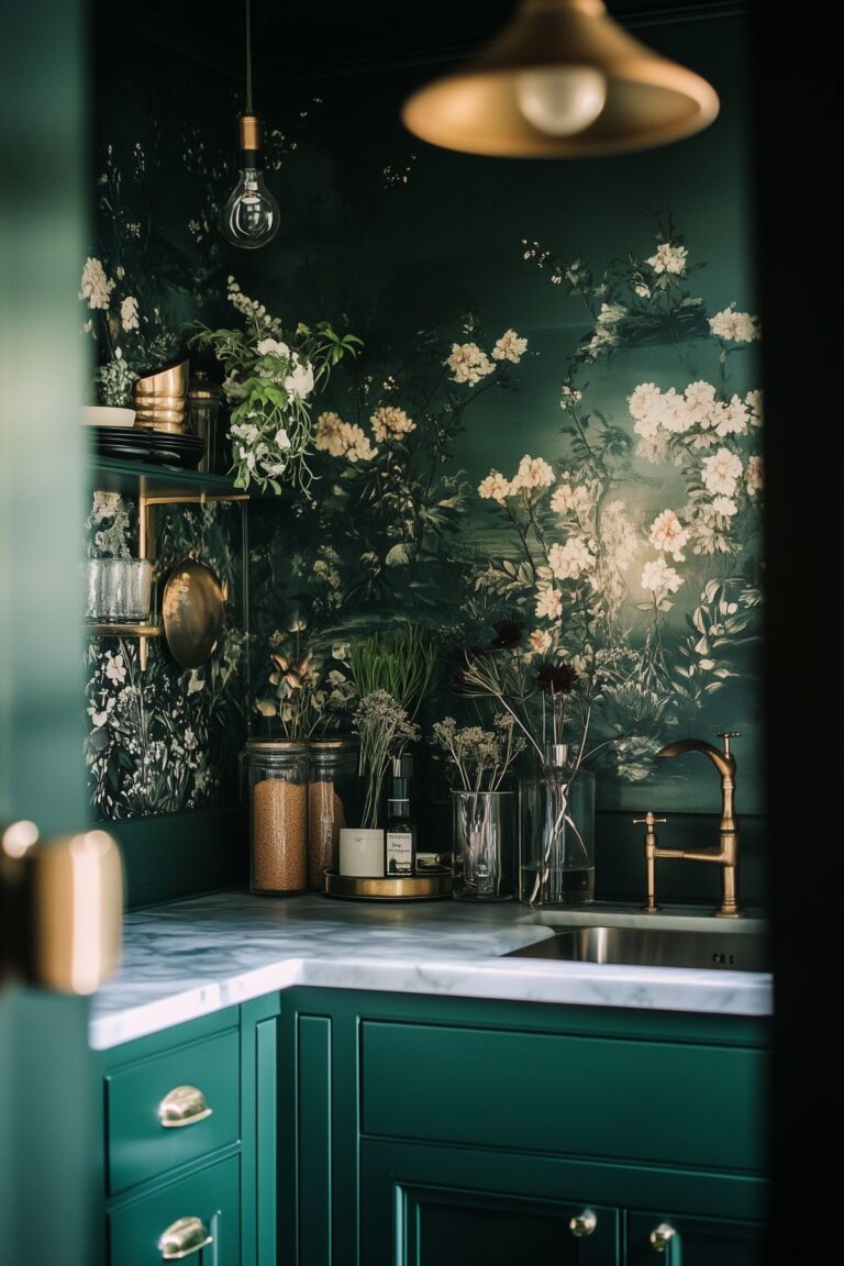 25 Moody Green Kitchens for a Cozy Aesthetic - Kitchen Informant