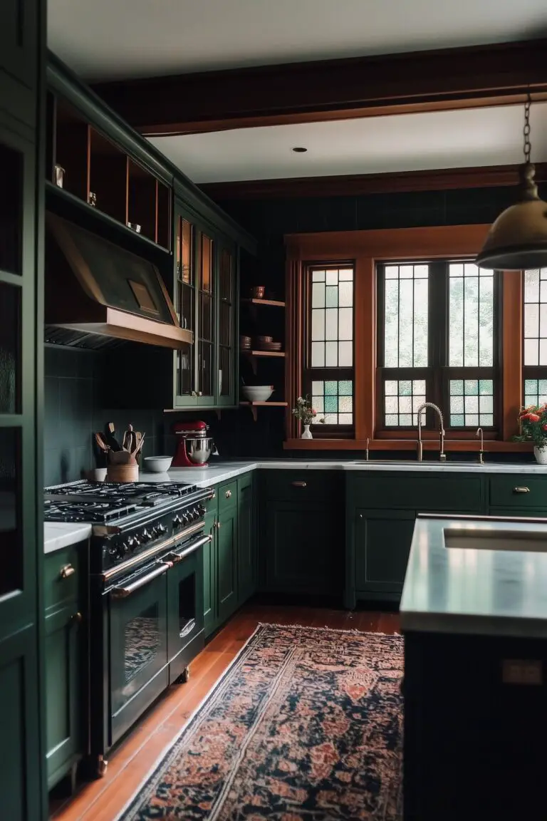 25 Moody Green Kitchens for a Cozy Aesthetic - Kitchen Informant