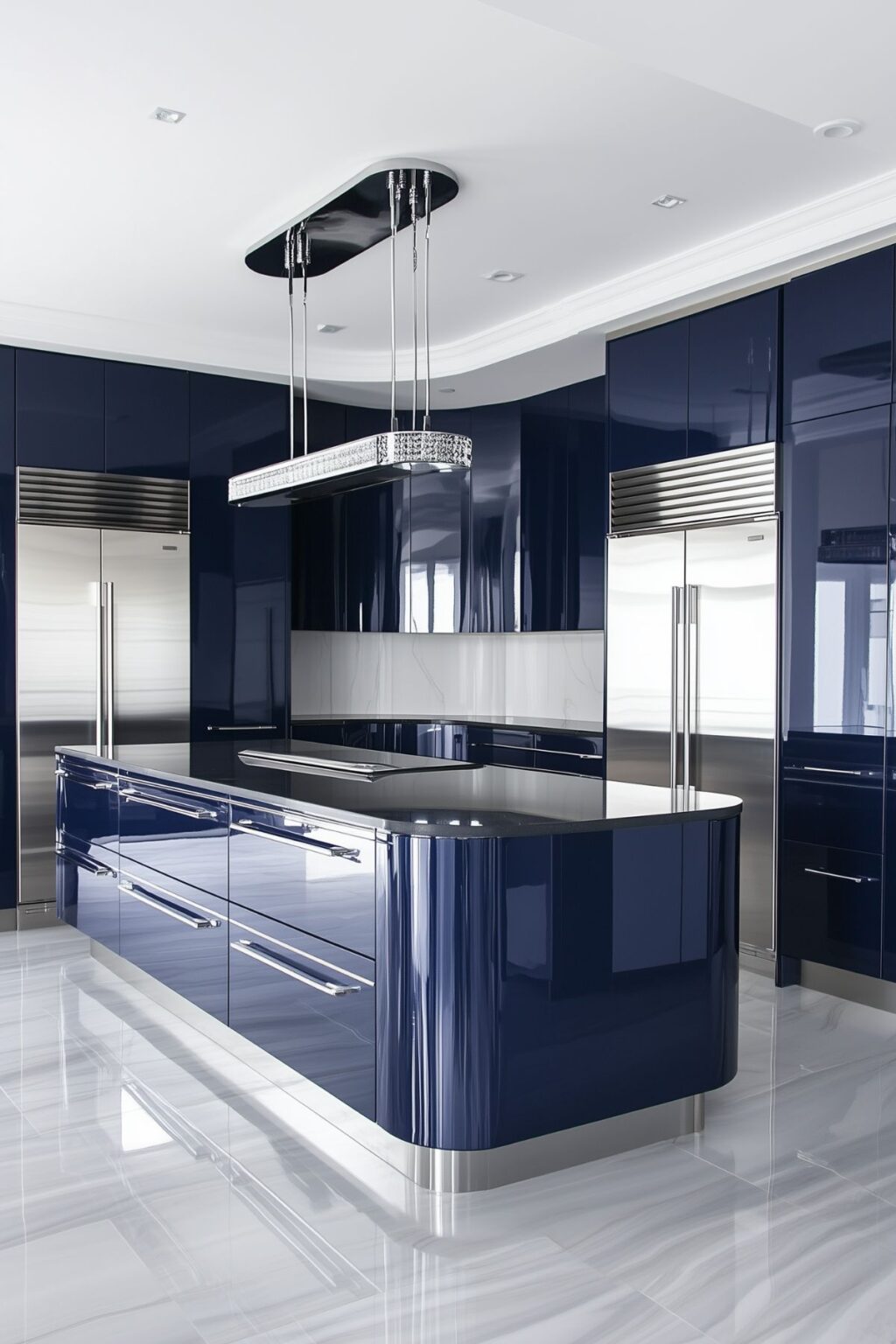 25 Navy Blue Kitchens You’ll Fall in Love With Kitchen Informant