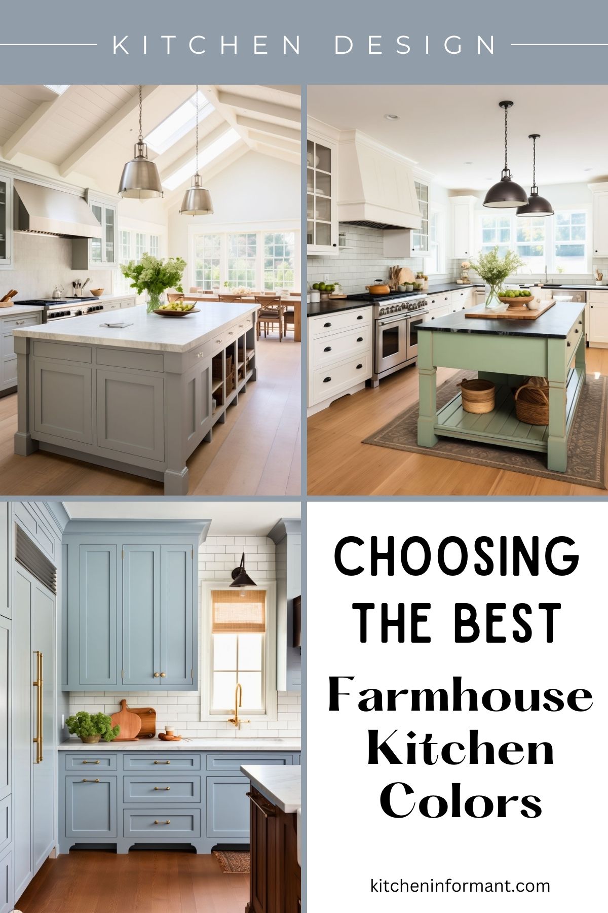 Farmhouse Kitchen Colors: Tips for Choosing the Perfect Palette graphic