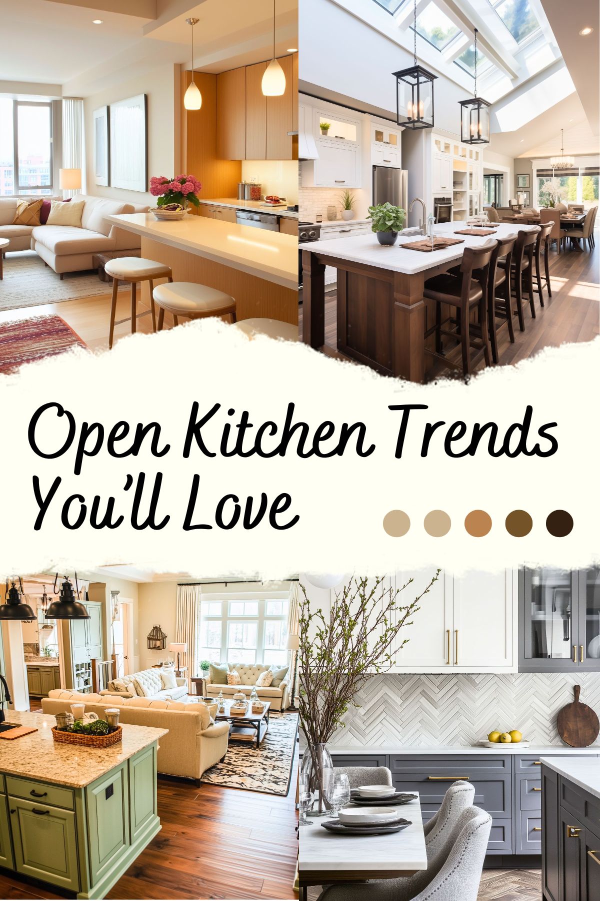 Open Kitchen Trends You’ll Love Graphic.