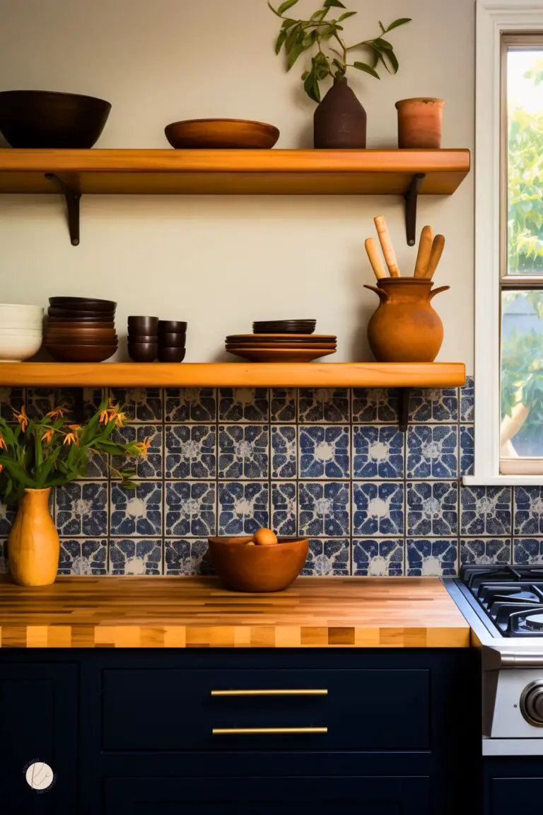 Navy Blue Backsplashes in Kitchen Design - Kitchen Informant