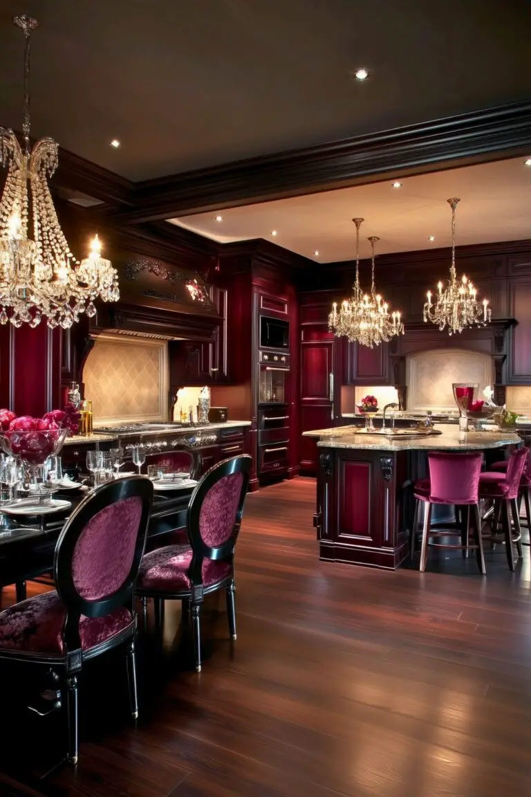 Oxblood Kitchens: Transforming Your Space with Bold Elegance - Kitchen ...