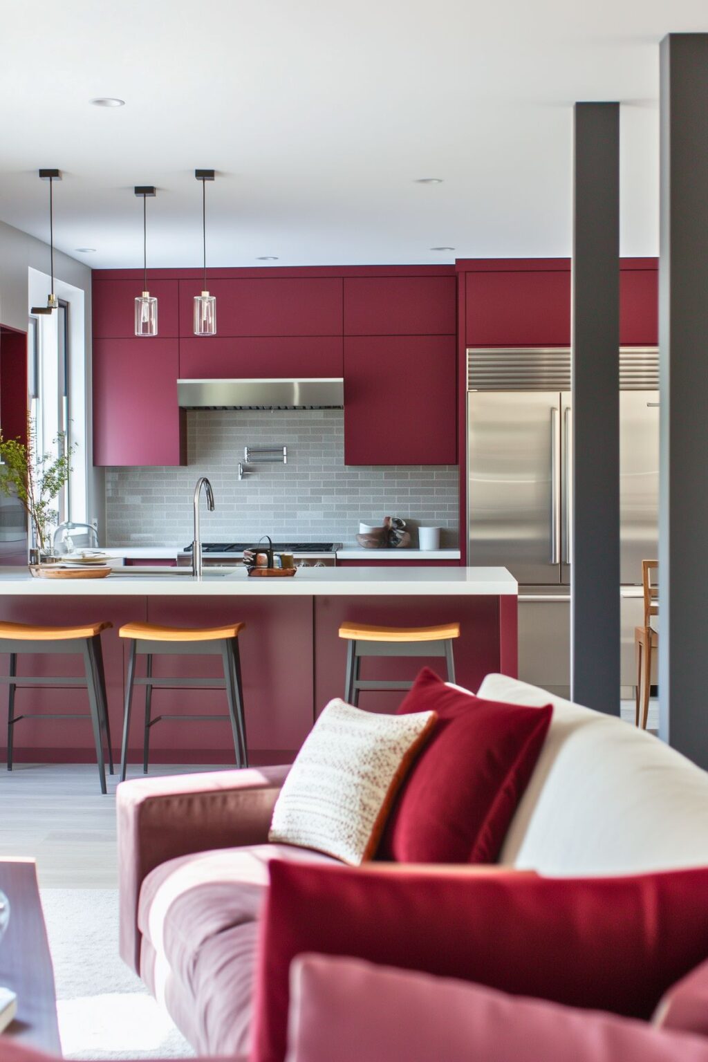 Oxblood Kitchens: Transforming Your Space with Bold Elegance - Kitchen ...