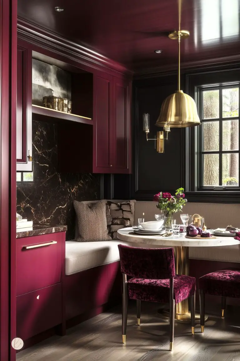 Oxblood Kitchens: Transforming Your Space with Bold Elegance - Kitchen ...