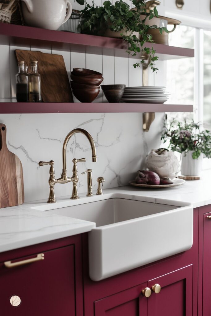 Oxblood Kitchens: Transforming Your Space with Bold Elegance - Kitchen ...
