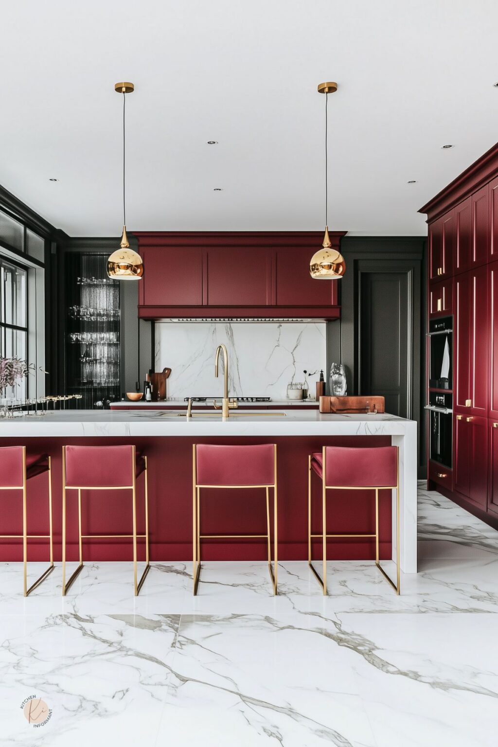 Oxblood Kitchens: Transforming Your Space with Bold Elegance - Kitchen ...