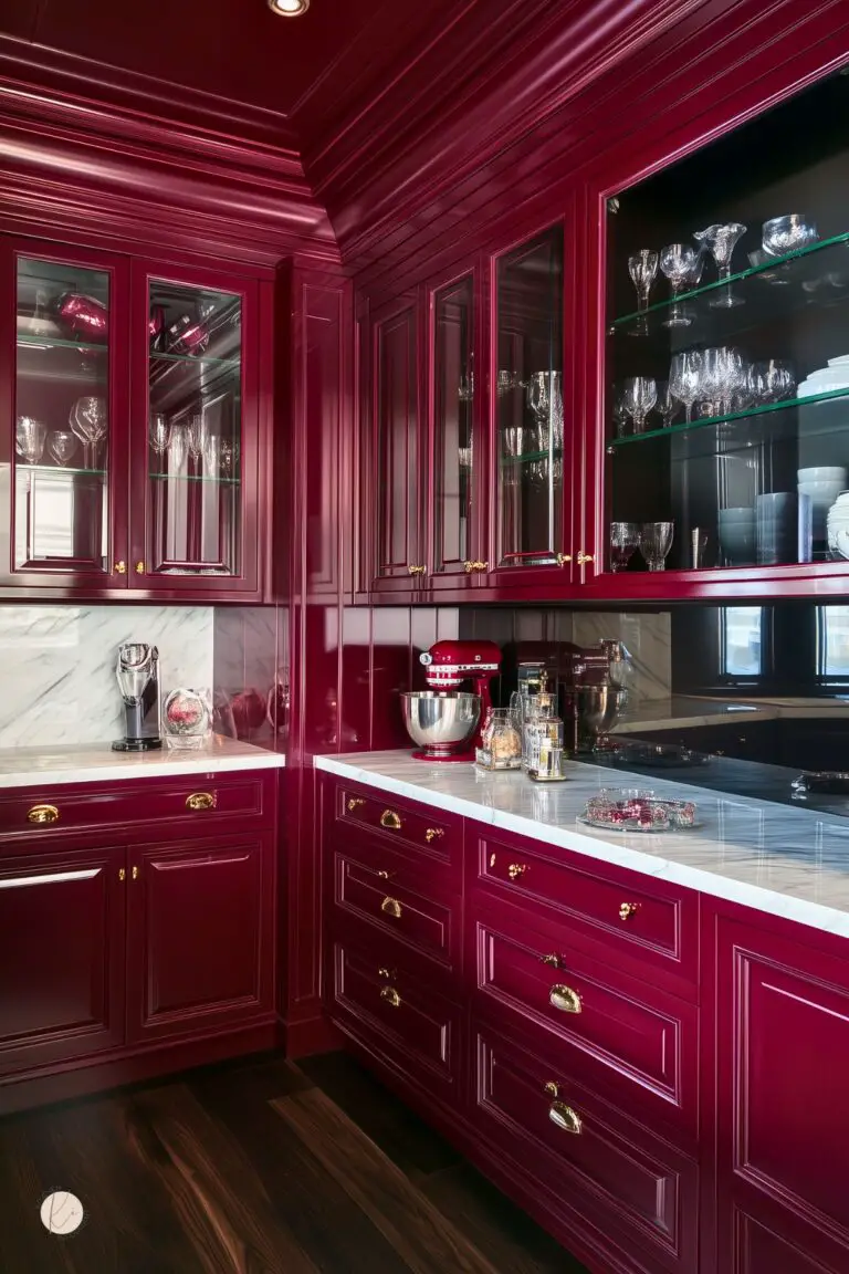 Oxblood Kitchens: Transforming Your Space with Bold Elegance - Kitchen ...