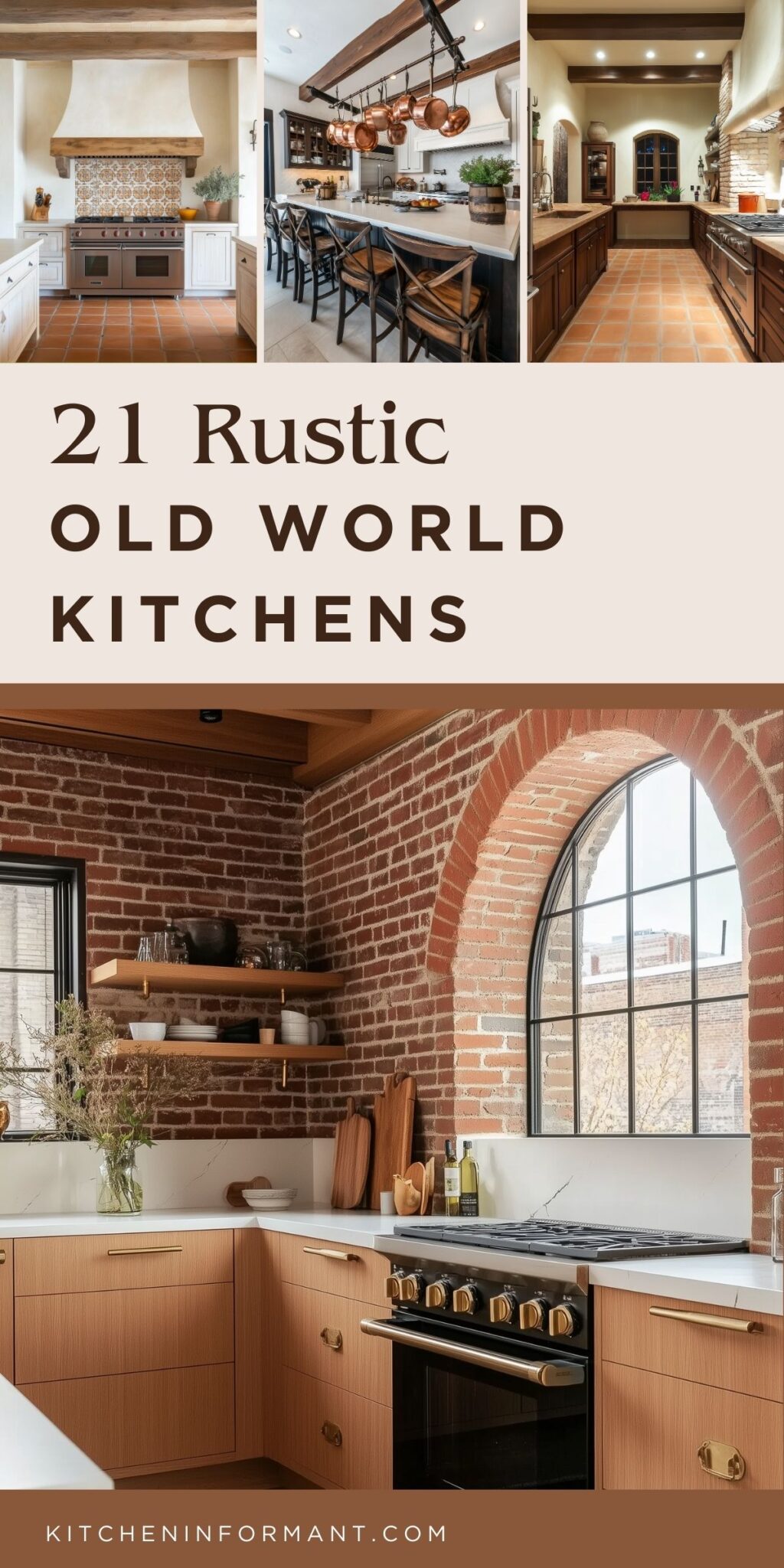 Rustic Old World Kitchens - Kitchen Design
