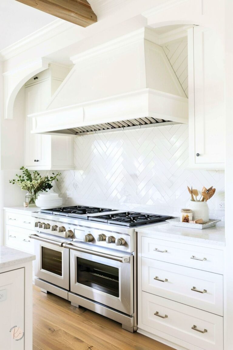 Top Backsplash Ideas for White Kitchens - Kitchen Informant