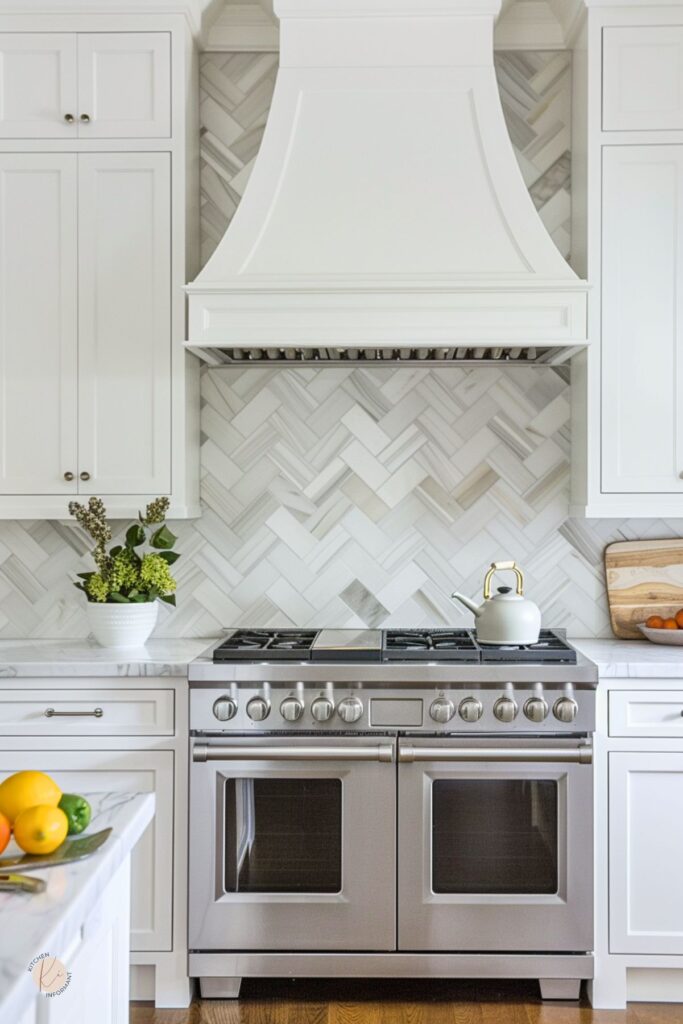 Top Backsplash Ideas for White Kitchens - Kitchen Informant