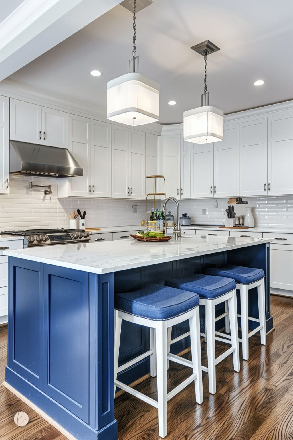 White Kitchens with a Pop of Color (Creative Ideas) - Kitchen Informant