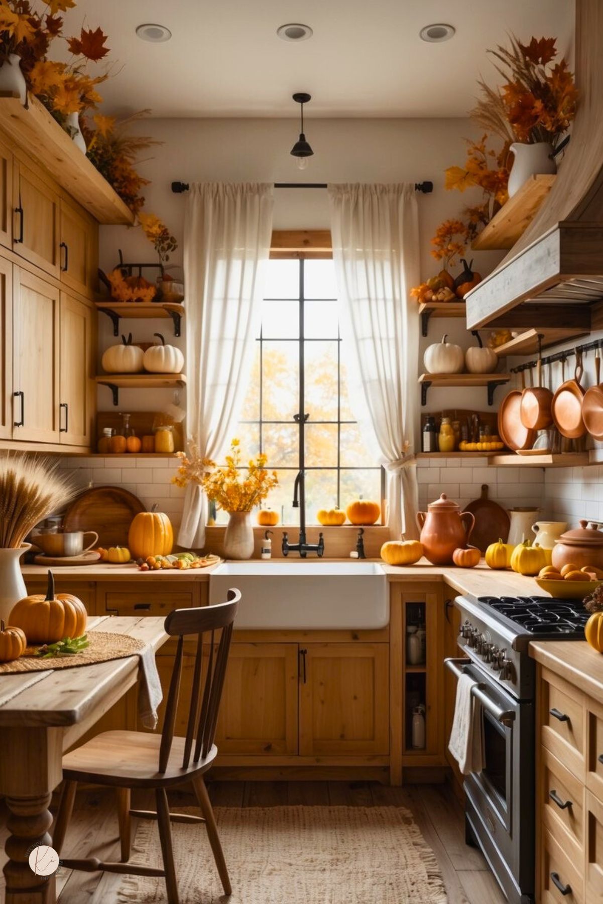 Rustic Fall Kitchen Decor Inspiration for a Cozy and Warm Home