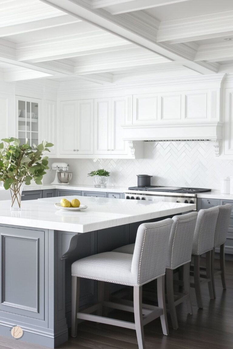 21 Grey and White Kitchens: Stylish Ideas for a Modern Home - Kitchen ...