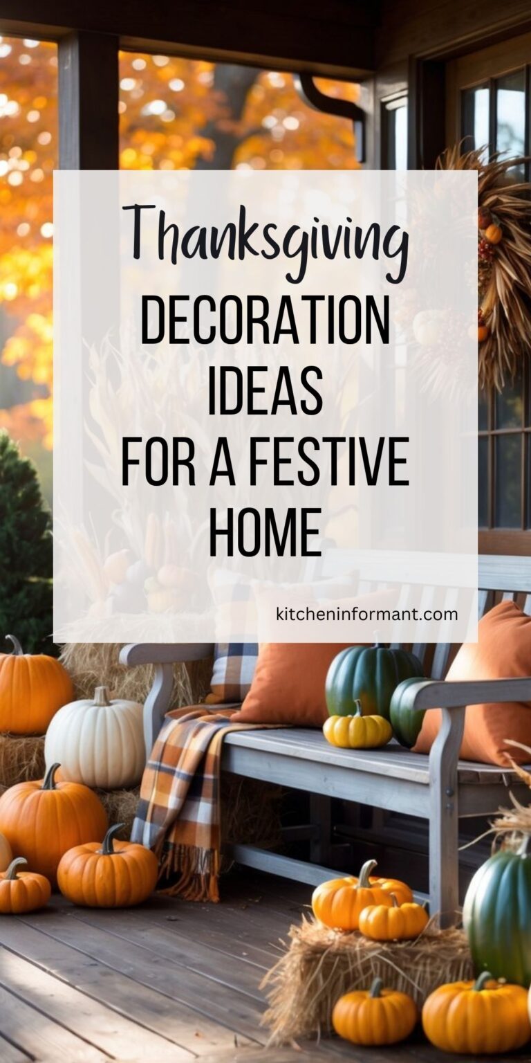 Thanksgiving Decorations Ideas for a Stylish and Festive Home - Kitchen ...