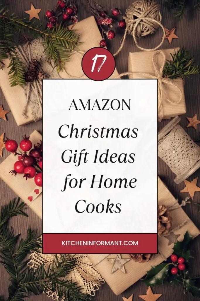 Christmas Gifts for Home Cooks graphic.