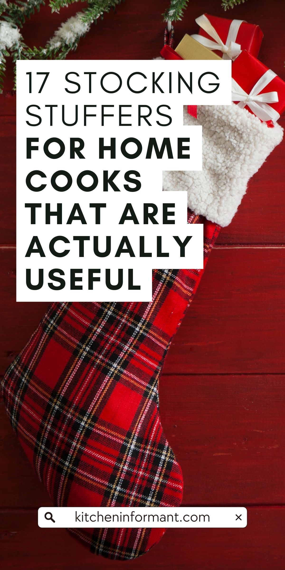 Stocking Stuffers for Home Cooks that Are Actually Useful Graphic.