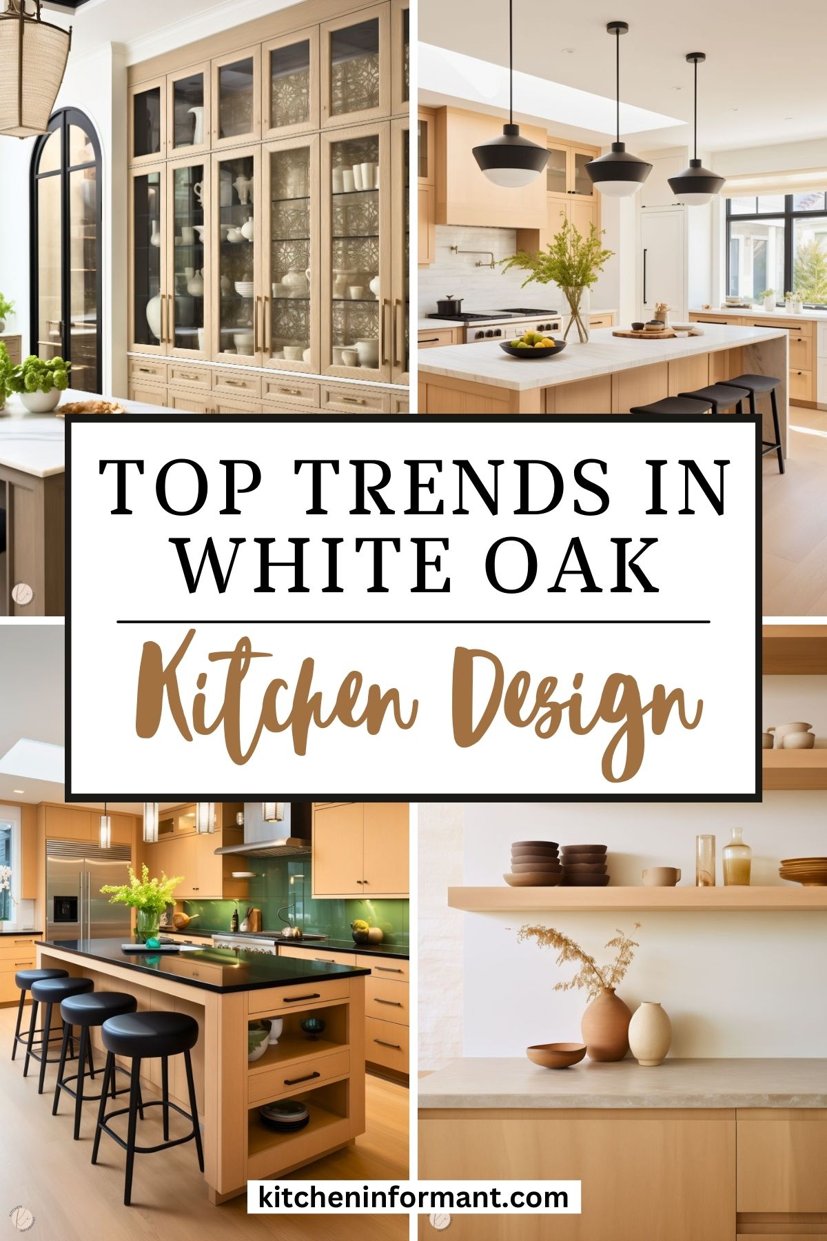 Top Trends in White Oak Kitchen Design - Kitchen Informant
