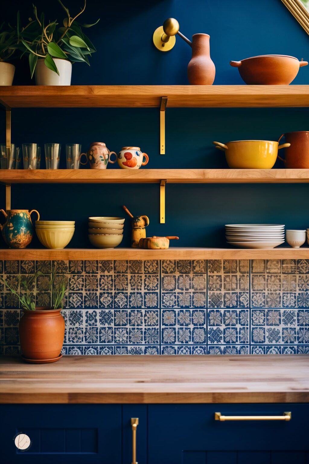 Dark Blue Kitchens: Transforming Your Space with Timeless Elegance ...
