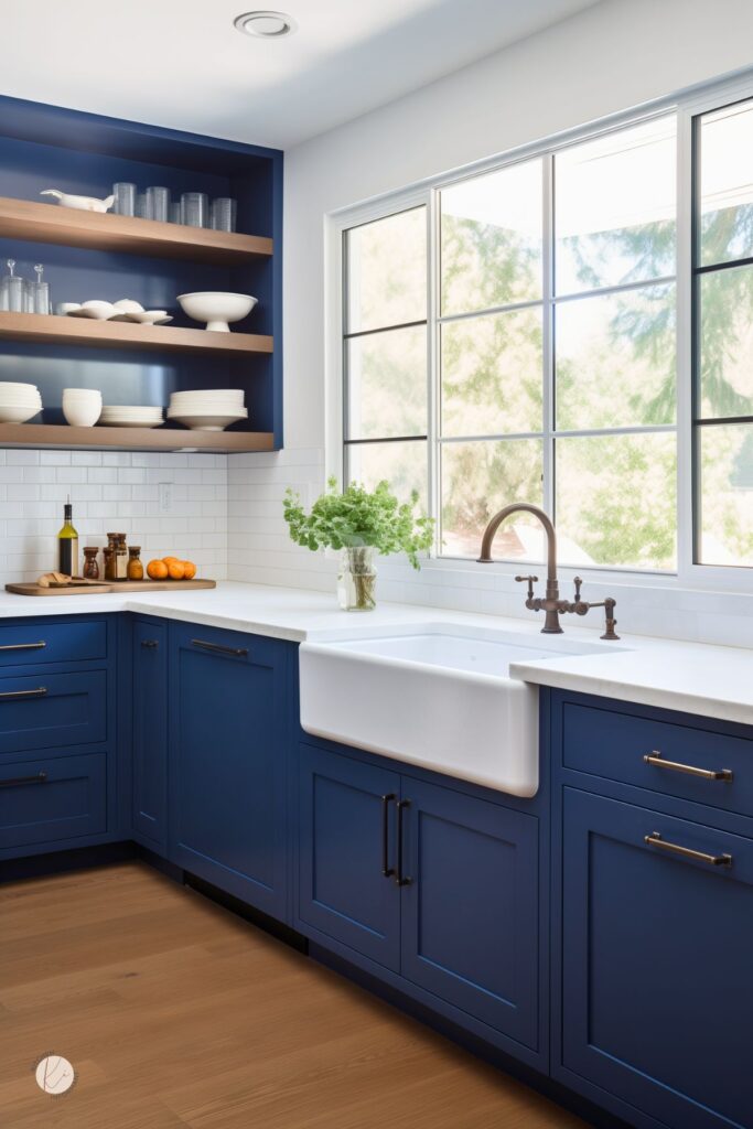 Dark Blue Kitchens: Transforming Your Space with Timeless Elegance ...